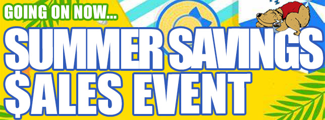 Summer Savings Sales Event Going On NOW!